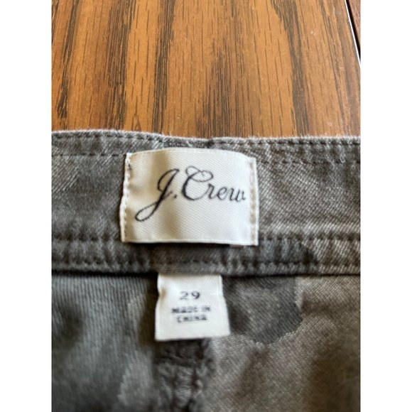 Re-Imagined by J. Crew woman’s straight leg camouflage pants size 29 - Picture 3 of 5